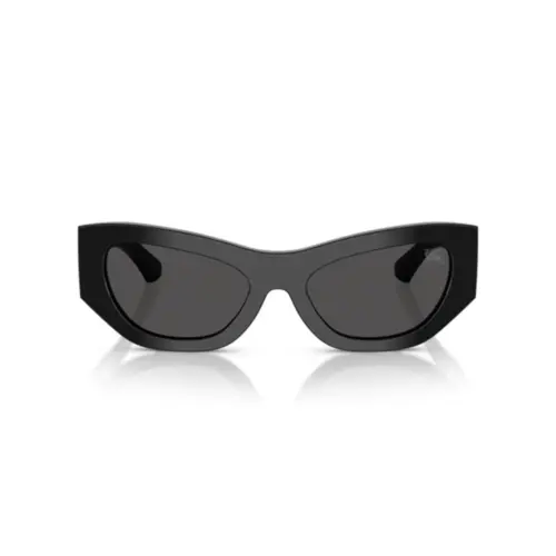Óculos de Sol Burberry 0BE4450U 30018754 Acetato Preto com lentes na cor Cinza