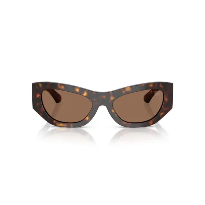 Óculos de Sol Burberry 0BE4450U 30027354 Acetato Marrom Mesclado com lentes na cor Marrom 2