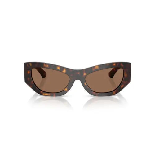Óculos de Sol Burberry 0BE4450U 30027354 Acetato Marrom Mesclado com lentes na cor Marrom