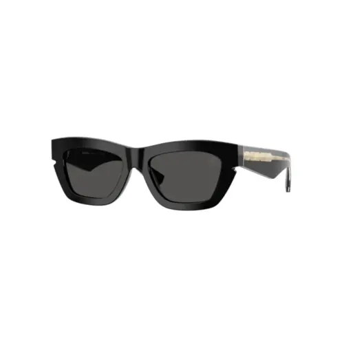 Óculos de Sol Burberry 0BE4454 30018752 Acetato Preto com lentes na cor Cinza