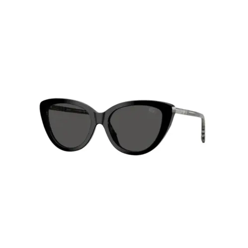 Óculos de Sol Burberry 0BE4457 41658755 Acetato Preto com lentes na cor Cinza
