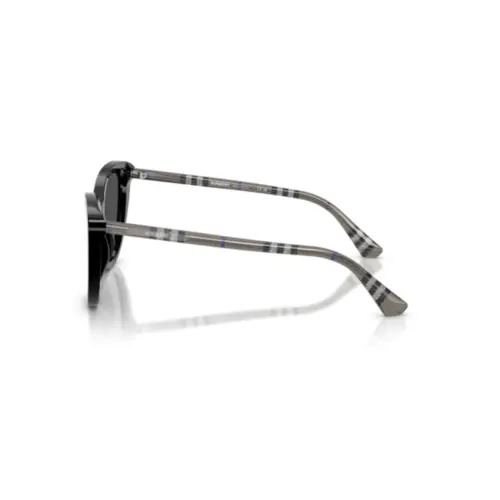 Óculos de Sol Burberry 0BE4457 41658755 Acetato Preto com lentes na cor Cinza