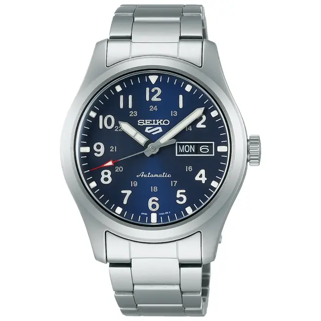 Relógio Seiko 5 Sports Field Series Automático Masculino - SRPG29K1 D2SX Azul 1