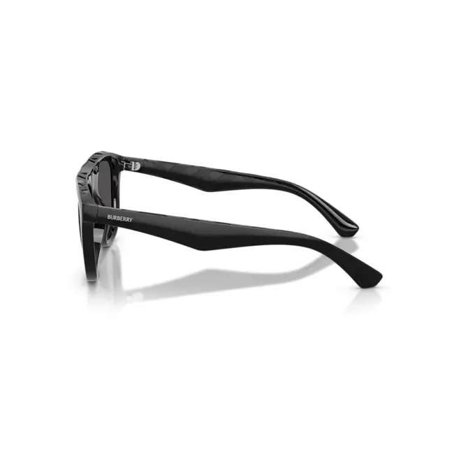 Óculos de Sol Burberry 0BE4459U 30018755 Acetato Preto com lentes na cor Cinza 3