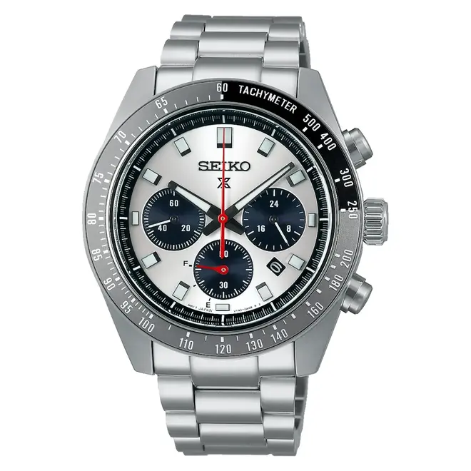 Relógio Seiko Prospex Speedtimer Solar Masculino - SSC911P1 S1SX Prata 1