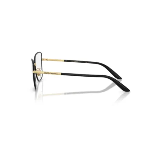 Óculos de Grau Dolce & Gabbana 0DG1359 1334 55 Metal Dourado e Preto