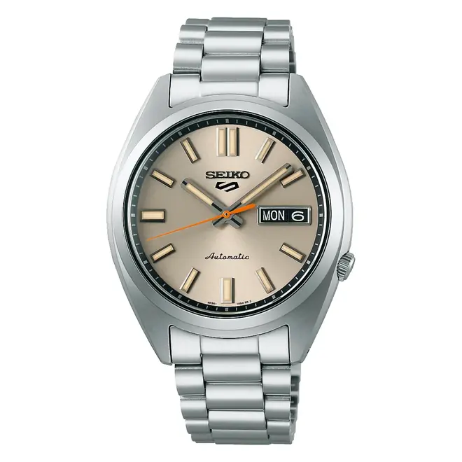 Relógio Seiko 5 Sports SNXS Series Automático - SRPK91K1 C1SX Marfim 1