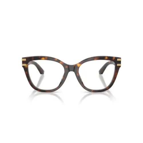 Óculos de Grau Dolce & Gabbana 0DG3418 502 55 Acetato Marrom Mesclado