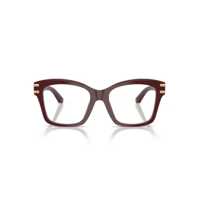 Óculos de Grau Dolce & Gabbana 0DG3419 3091 54 Acetato Bordô 2