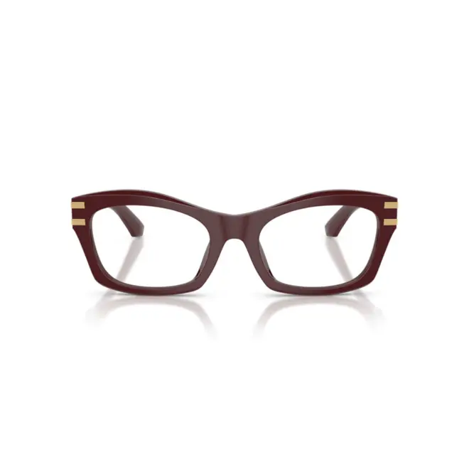 Óculos de Grau Dolce & Gabbana 0DG3420 3091 54 Acetato Bordô 2
