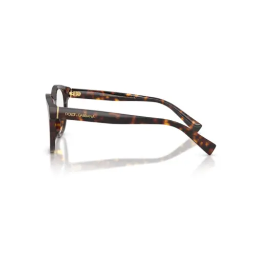 Óculos de Grau Dolce & Gabbana 0DG3421 502 52 Acetato Marrom Mesclado