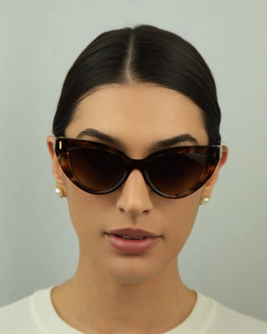 Óculos de Sol Dolce & Gabbana 0DG4497 32227452 Acetato Marrom Mesclado com lentes na cor Marrom Degradê 3