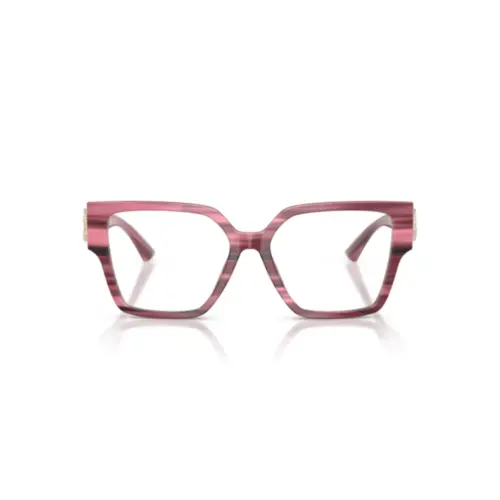 Óculos de Grau Jimmy Choo 0JC3032B 5064 55 Acetato Rosa Listrado
