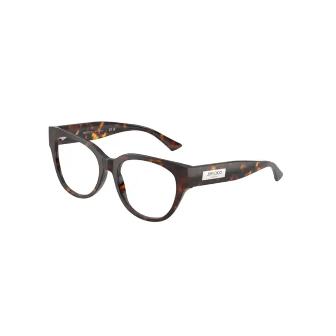 Óculos de Grau Jimmy Choo 0JC3035 5002 53 Acetato Marrom Mesclado 1