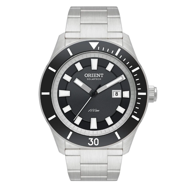 Relógio Orient Solartech Masculino - MBSS1499 G1SX Preto 1