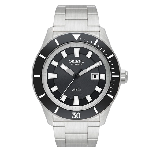 Relógio Orient Solartech Masculino - MBSS1499 G1SX Preto