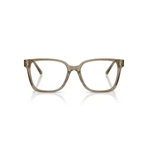 Óculos de Grau Jimmy Choo 0JC3038D 5051 54 Acetato Marrom Transparente
