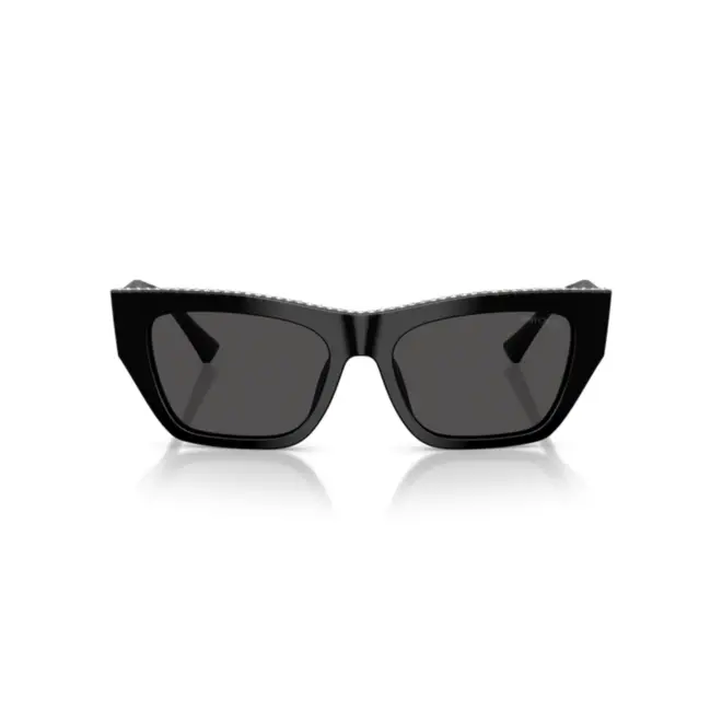 Óculos de Sol Jimmy Choo 0JC5035B 50008754 Acetato Preto com lentes na cor Cinza 2