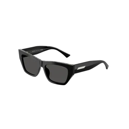 Óculos de Sol Jimmy Choo 0JC5035B 50008754 Acetato Preto com lentes na cor Cinza