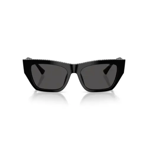 Óculos de Sol Jimmy Choo 0JC5035B 50008754 Acetato Preto com lentes na cor Cinza