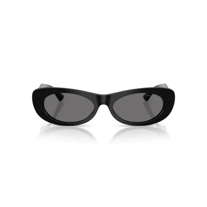 Óculos de Sol Jimmy Choo 0JC5038BU 50008154 Acetato Preto com lentes na cor Cinza Polarizado 2