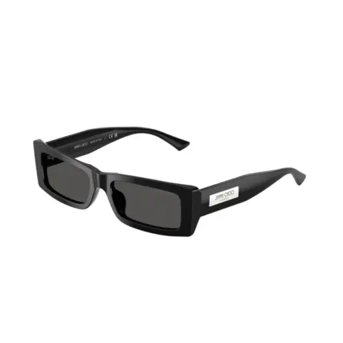 Óculos de Sol Jimmy Choo 0JC5040U 50008754 Acetato Preto com lentes na cor Cinza