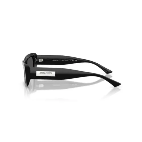 Óculos de Sol Jimmy Choo 0JC5040U 50008754 Acetato Preto com lentes na cor Cinza