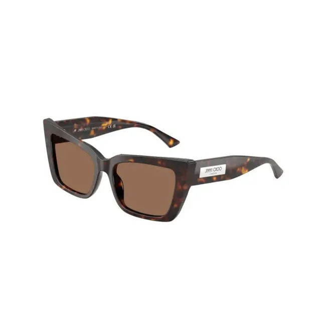 Óculos de Sol Jimmy Choo 0JC5041 50027354 Acetato Marrom Mesclado com lentes na cor Marrom 1