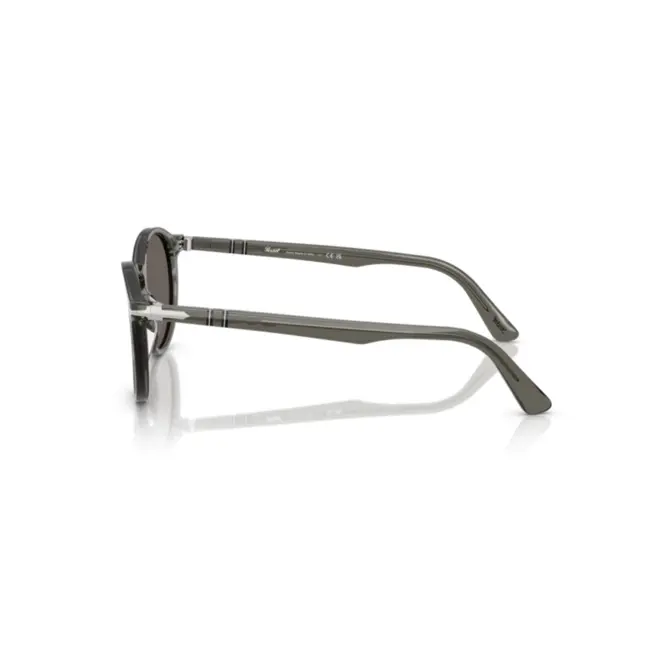 Óculos de Sol Persol 0PO3171S 1103B152 Acetato Cinza Transparente com lentes na cor Cinza 3