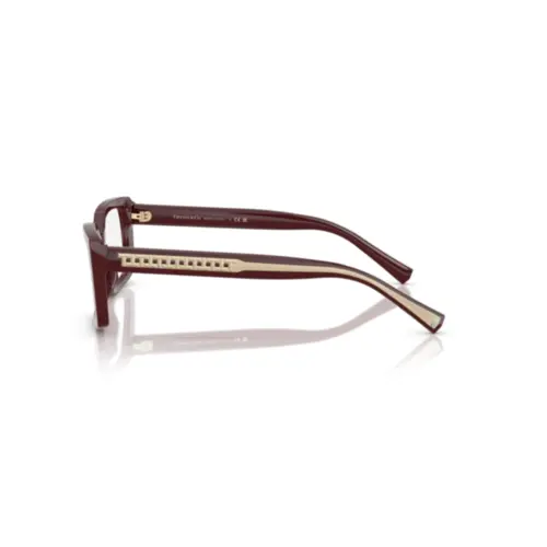 Óculos de Grau Tiffany 0TF2269U 8389 54 Acetato Bordô
