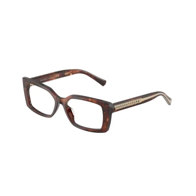 Óculos de Grau Tiffany 0TF2269U 8421 54 Acetato Marrom Mesclado 1