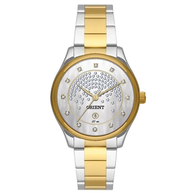 Relógio Orient Eternal Feminino - FTSS1158 B1SK Dois tons 1