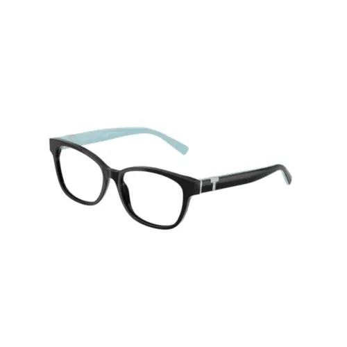Óculos de Grau Tiffany 0TF2270B 8001 55 Acetato Preto e Azul