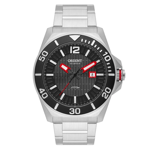 Relógio Orient Solartech Masculino - MBSS1500 G2SX Preto