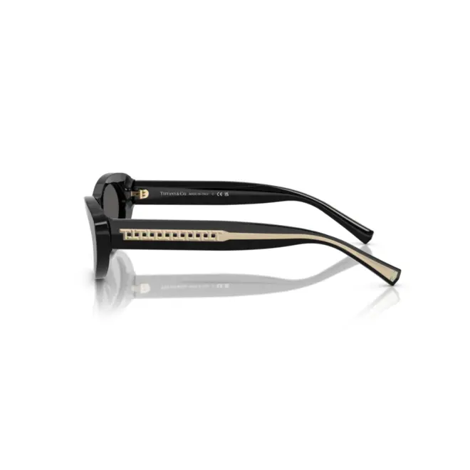 Óculos de Sol Tiffany 0TF4236U 8001S455 Acetato Preto com lentes na cor Cinza 3