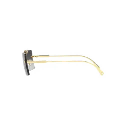 Óculos de Sol Versace 0VE2245 10025860 Metal Dourado com lentes na cor Rosa Degradê