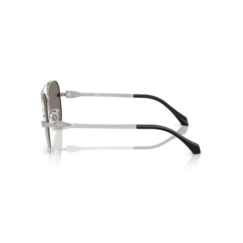 Óculos de Sol Versace 0VE2283 10006G61 Metal Prateado com lentes na cor Cinza Espelhado