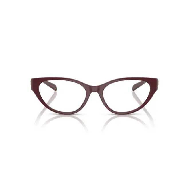 Óculos de Grau Versace 0VE3372U 5487 54 Acetato Bordô 2