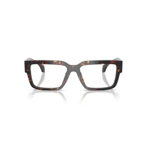 Óculos de Grau Versace 0VE3374U 5509 55 Acetato Marrom Mesclado