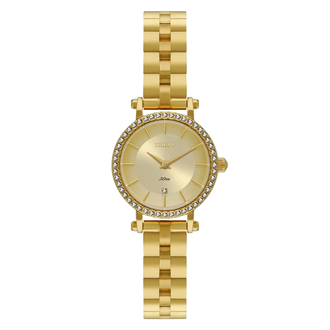 Relógio Orient Mini Feminino - FGSS0238 C1KX Dourado 1
