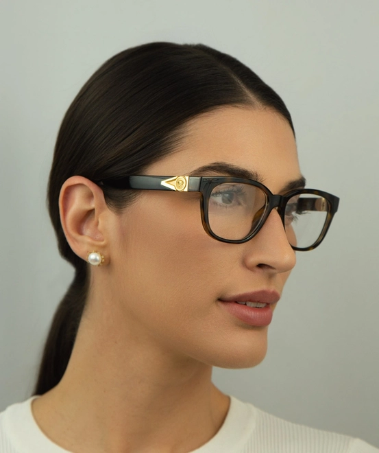 Óculos de Grau Versace 0VE3376U 108 53 Acetato Marrom Mesclado 5