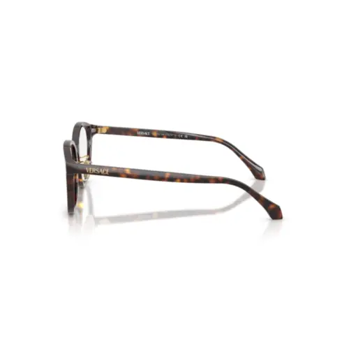 Óculos de Grau Versace 0VE3379D 108 53 Acetato Marrom Mesclado