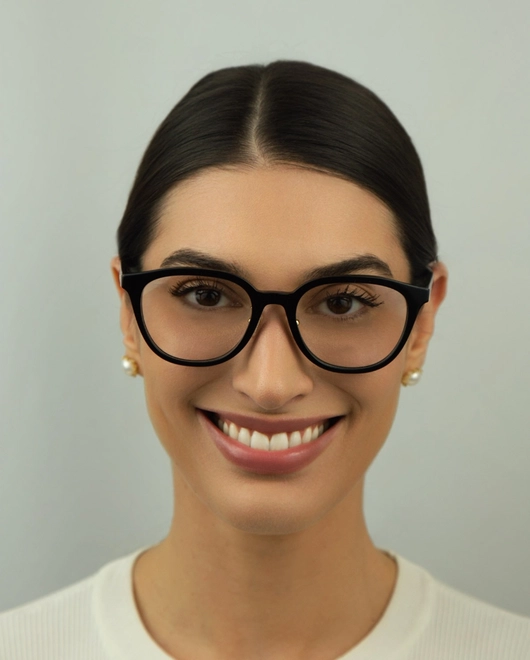 Óculos de Grau Versace 0VE3379D GB1 53 Acetato Preto 3
