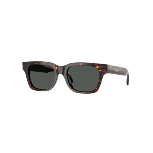 Óculos de Sol Versace 0VE4486 GB1/8752 Acetato Preto com lentes na cor Cinza
