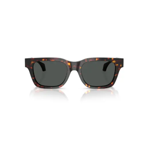 Óculos de Sol Versace 0VE4486 GB1/8752 Acetato Preto com lentes na cor Cinza
