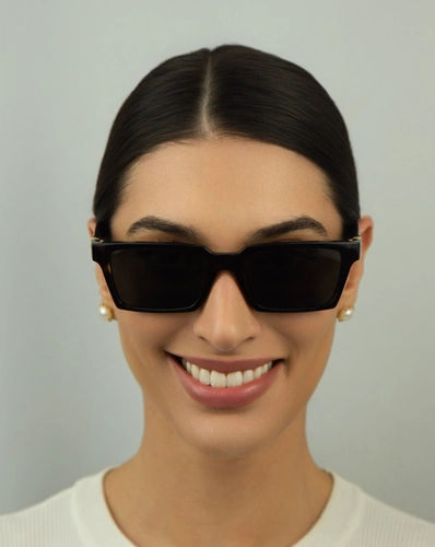 Óculos de Sol Versace 0VE4490U 108/8755 Acetato Marrom Mesclado com lentes na cor Cinza