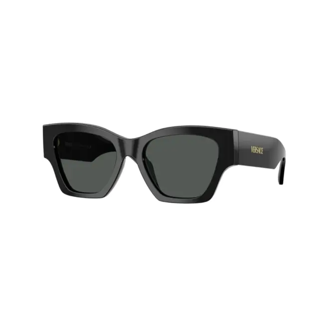 Óculos de Sol Versace 0VE4492U GB1/8753 Acetato Preto com lentes na cor Cinza 1