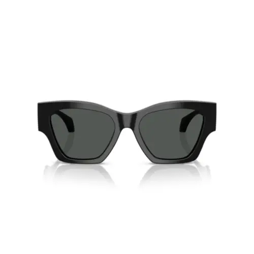 Óculos de Sol Versace 0VE4492U GB1/8753 Acetato Preto com lentes na cor Cinza