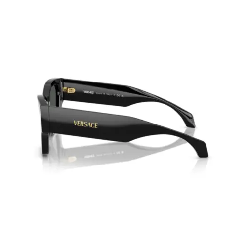 Óculos de Sol Versace 0VE4492U GB1/8753 Acetato Preto com lentes na cor Cinza