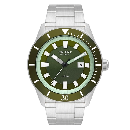 Relógio Orient Solartech Masculino - MBSS1499 E1SX Verde